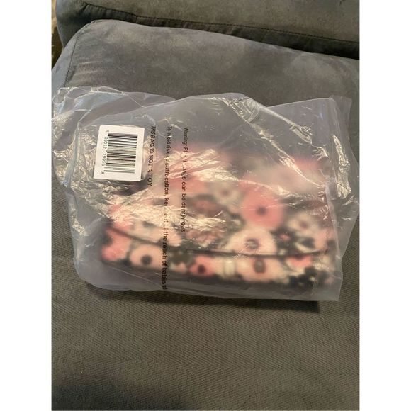 Kate Spade New York | NIB Pink & Black Dahlia Floral Crossbody Bag, MSRP $259 - Picture 3 of 9